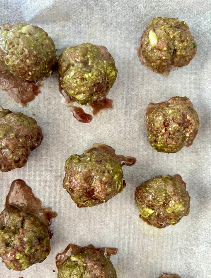 Spinach Meatballs (Baby Led Weaning Friendly)